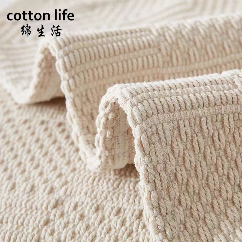 春夏新款棉麻沙发垫日系加厚高档沙发套罩四季通用防滑亚麻沙发巾