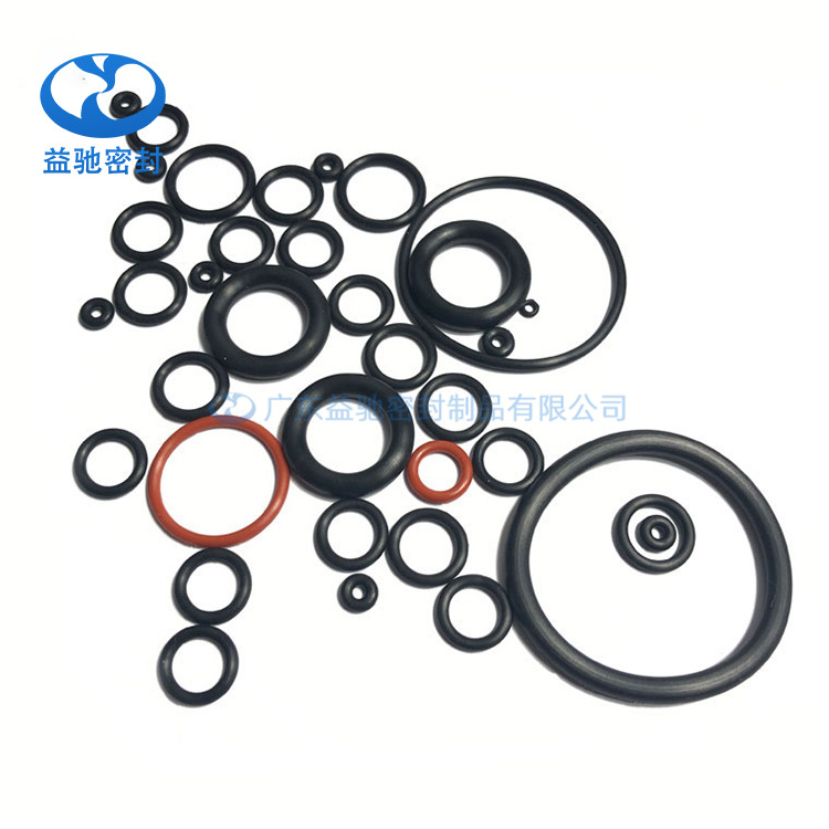 大量现货NBR橡胶O型密封环 橡胶密封圈 机械专用防水黑色橡胶圈