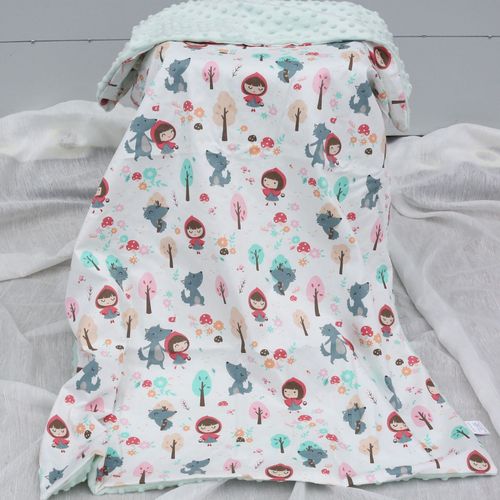 Baby Pure Cotton Soothing Bean Blanket  Autumn/Winter Newborn Baby Cover Spring/Autumn Thin Baby Blanket Children