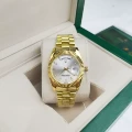 Dual Calendar - Gold White
