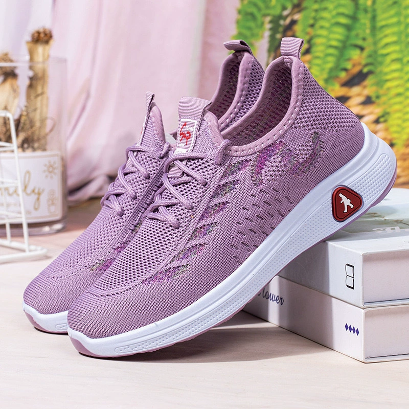 Блюдо обувь женская мода повседневная мама обувь сетка дышащая летняя спортивная обувь на мягком подошве трансграничная внешняя торговля оптовая обувь