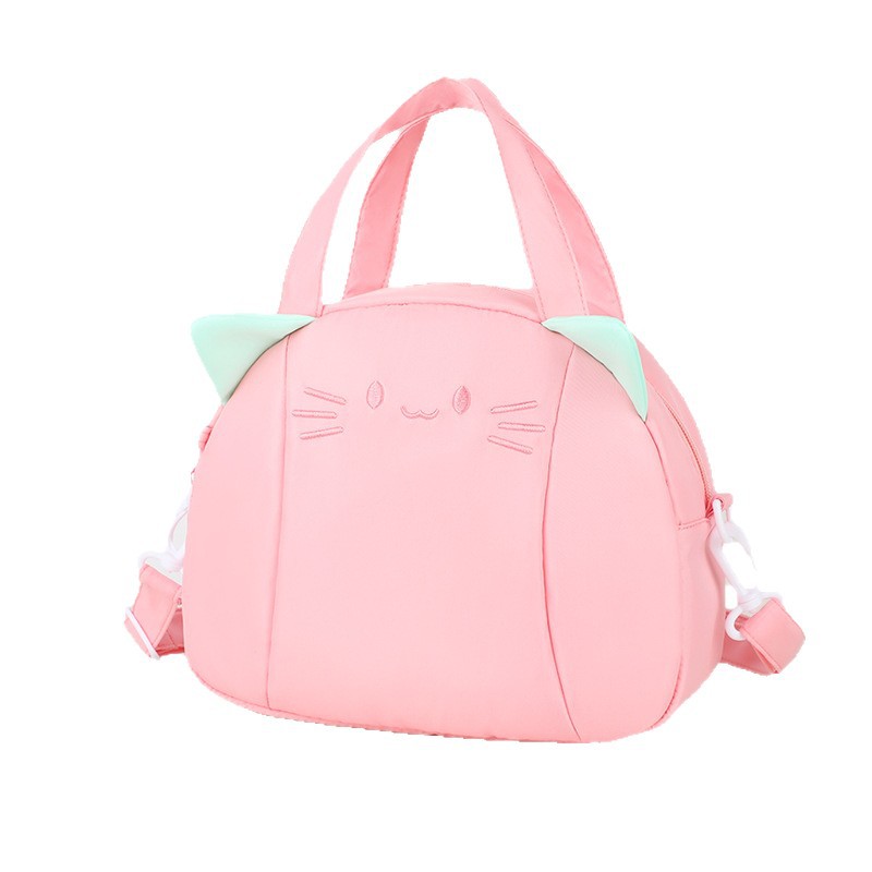 Nuevo gato bolso de niña bolso de hombro lindo bolso de moda caramelo bolso de mano casual de mujer bolso de viaje