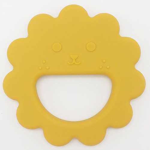 Baby teether gum massaging stick for 3-6-12 months and above, biting toy made of food-grade soft silicone, can be boiled for sterilization