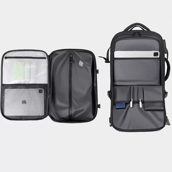 2026 New Cross-Border Casual Backpack for Men and Women, Travel Backpack with Wet and Dry Separation, Multifunctional Laptop Backpack