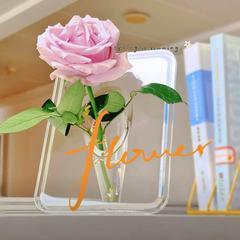 インスタイルフォトフレーム花瓶ライト高級ハイエンドオフィスデスク装飾装飾品リビングルーム玄関ニッチ水耕フラワーアレンジメント