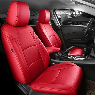 Modelə uyğun (Original) oturacaq örtükləri: Mazda 3 14-24 Special - passion-red-standard-edition-2019-2024