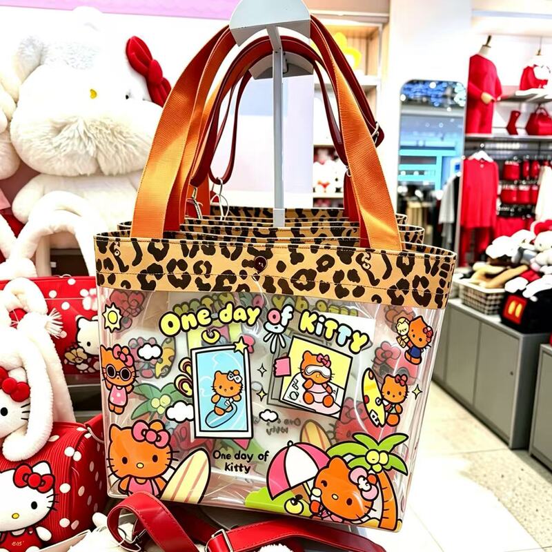 Cartoon Hot-Selling High-Appearance Gift Tote Bag with Bear Print, Waterproof, Cute, Large Capacity, Exquisite Shopping Bag