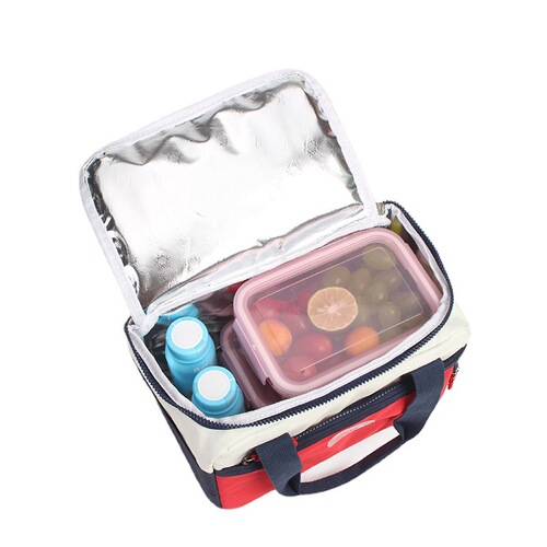 Insulated lunch bag portable picnic lunch bag thickened aluminum foil non-woven ice bag lunch box bag small gift
