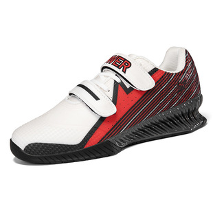 Sd-062 Direct Supply Cross-Border Anti-Slip Weightlifting Shoes Wear-Resistant Velcro Squat Shoes