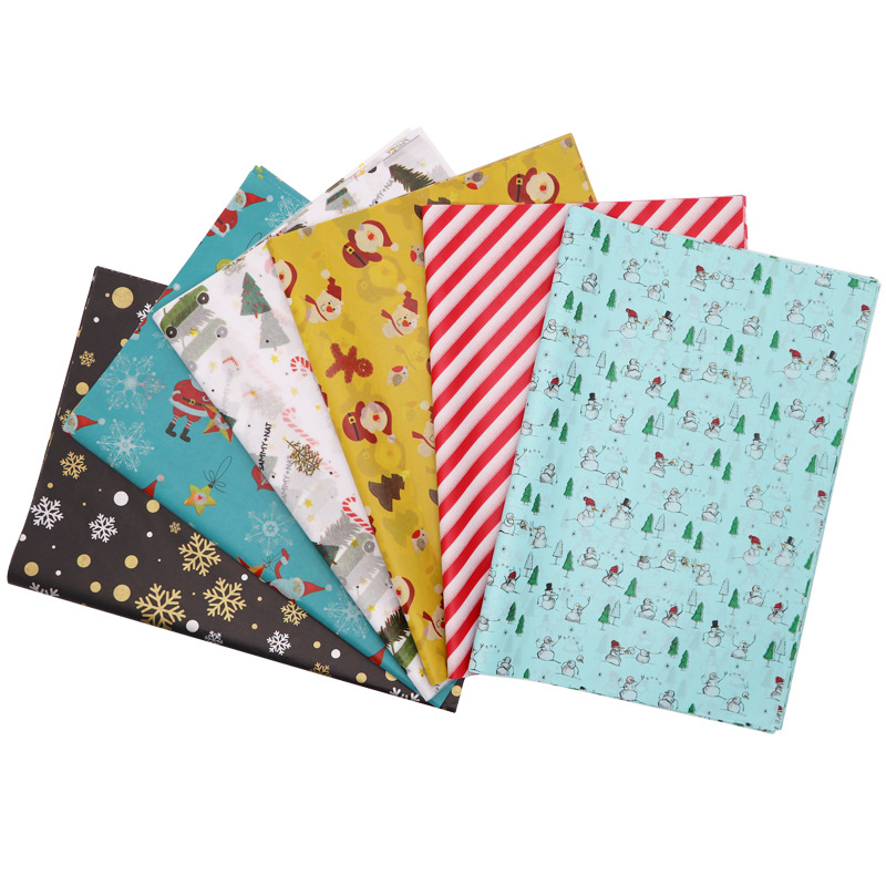 35g de papel kraft blanco 17g copia de papel de impresión de ropa de papel de embalaje de vino flores de regalo de papel de pera personalización