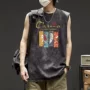 无袖男士运动男生坎肩
