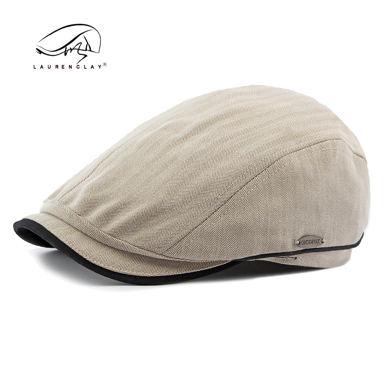 Boina transpirable delgada de primavera y verano para hombres y mujeres con el mismo estilo British Retro Fashion Frontier Sombrero de visera Sombrero de pintor Tendencia