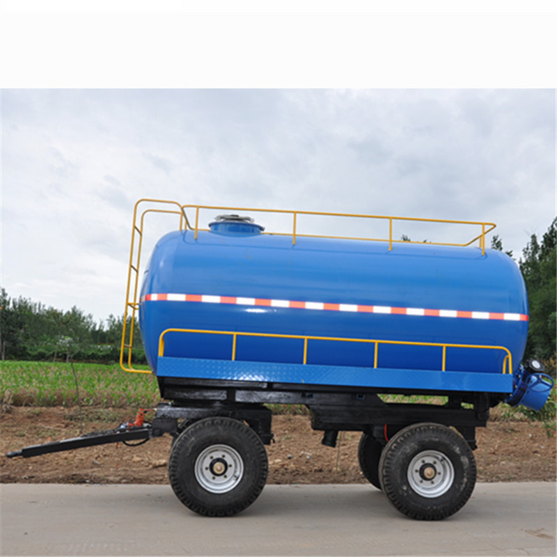 6吨污水罐拖车 水罐拖车吸粪吸污罐车 沼渣沼液罐车 沼气池作业车