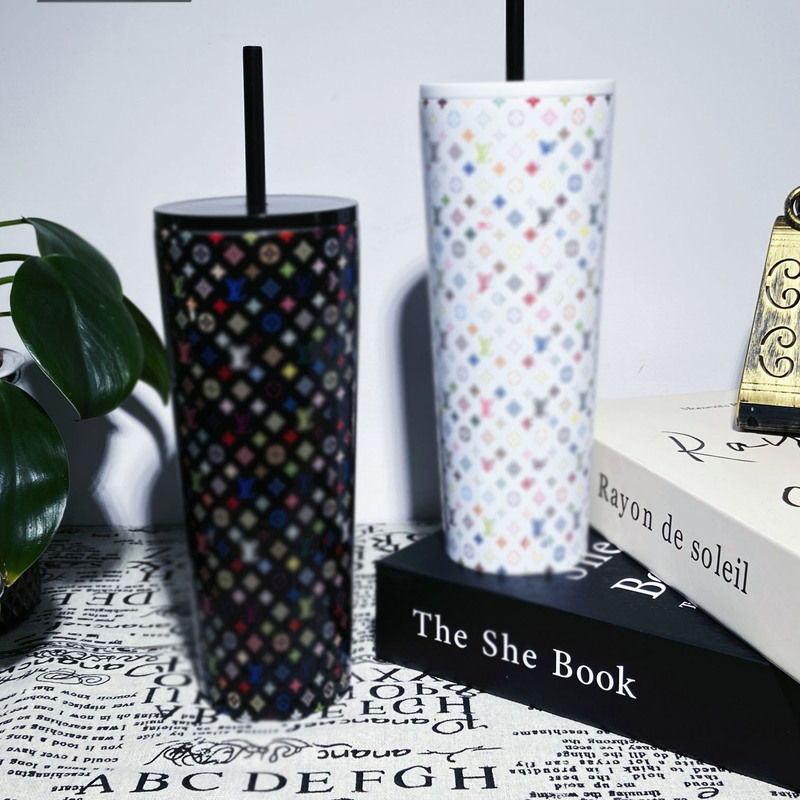 Dijia Qianqian Lettered Small Mouth Thermos Cup 316 Stainless Steel Thermos Flask Water Cup Office 500ml Export Hot Item