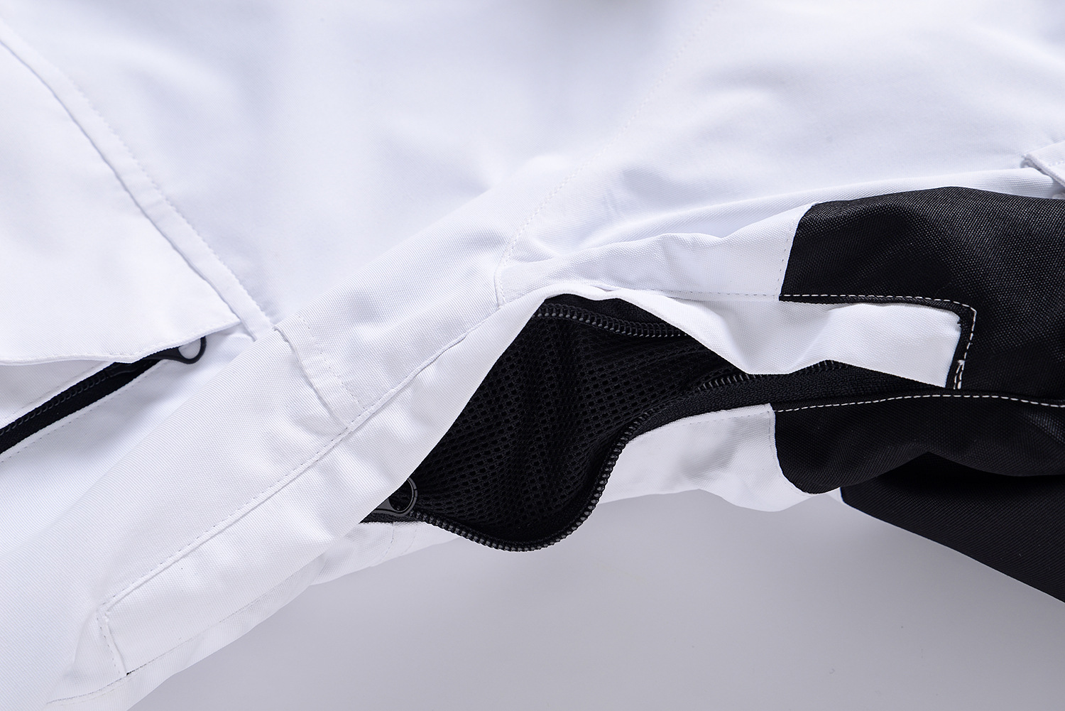 Nuovo set da sci con colori a contrasto, antivento, impermeabile, caldo e traspirante, con cappuccio, leggings, pantaloni da sci, uomo e donna, un pezzo_voghion.com