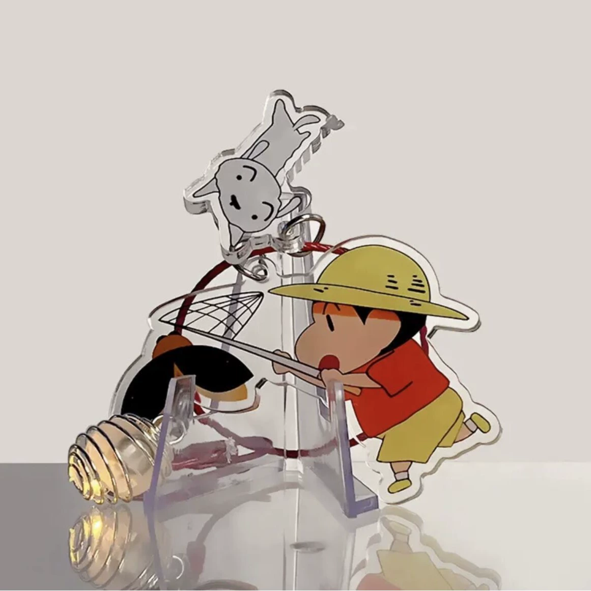 Мелок маленький новый ключ кулон, пружинные аксессуары 25 фонарь мяч упал весной фонарь мяч! Серебро в наличии