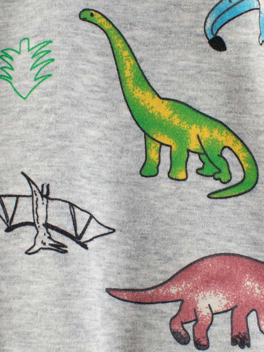 27 niños transfronterizos ropa para niños TikTok suministro en vivo suéter para niños Otoño e Invierno dinosaurio forrado de lana ropa de bebé al por mayor