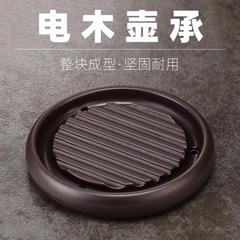 電木壺承干泡台圓形中式茶具配件黑色紫砂壺承壺托茶杯托茶壺墊