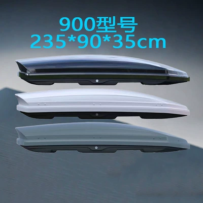 900 Super Large Capacity Car Roof Box for Self-Driving Travel Storage, Big Roof Box