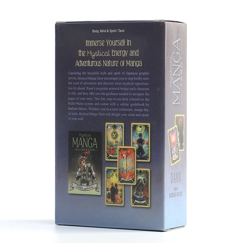 Carte da gioco tarot oracle mystical manga per feste in casa_voghion.com