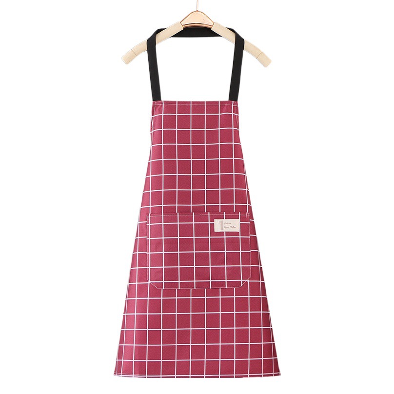 Delantal fabricante adulto hogar moda cocina sin mangas impermeable a prueba de aceite delantal al por mayor ropa de trabajo Publicidad delantal