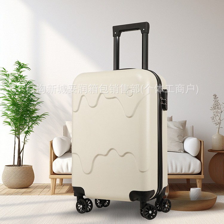 Foreign Trade Export Trolley Case Ice Cream Universal Wheel 20inch Boarding Case Suitcase for Men and Women Lightweight Foreign Trade Export Trolley Case Ice Cream Universal Wheel 20inch Boarding Case Suitcase for Men and Women Lightweight