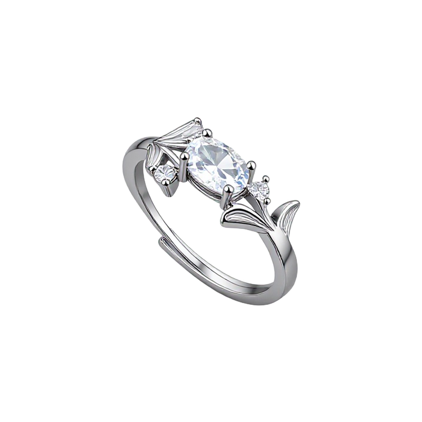 Vibranter Edelsteinring Für Damen Im Europäischen Minimalstil_voghion.com