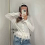 蕾丝秋冬显瘦宽松针织衫