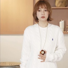 护身符系列四叶草复古金币树脂项链时尚百搭款项链小众设计吊坠女