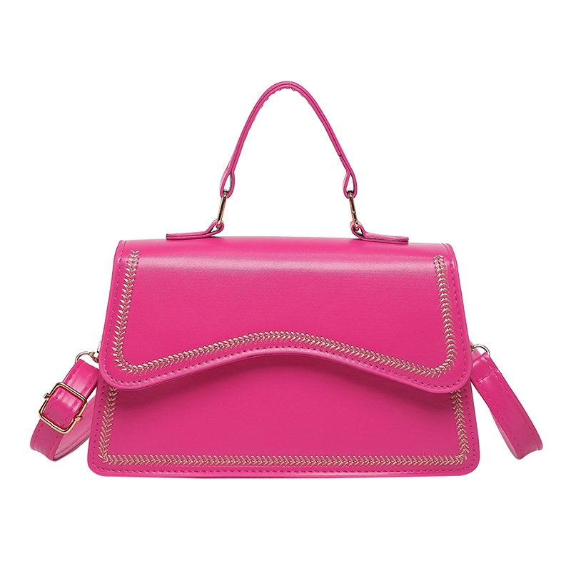 Bolso cuadrado de mujer, estilo retro, simple este año, bolso popular, primavera y verano 2025, nuevo tipo de bolso de hombro, mochila.