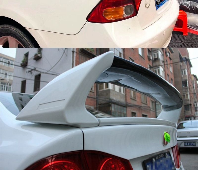 2006-2011 Civic Rear Spoiler Eighth Generation 8.5Th Generation Civic Si Modified Fd2 Style Car Spoiler