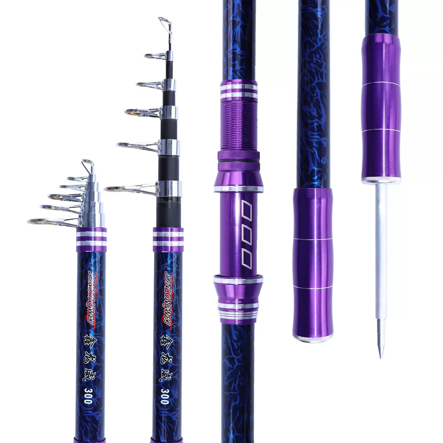 鑫龙威海竿远投抛竿鱼竿批发钓鱼竿海杆渔具鱼杆跨境外贸3米甩竿