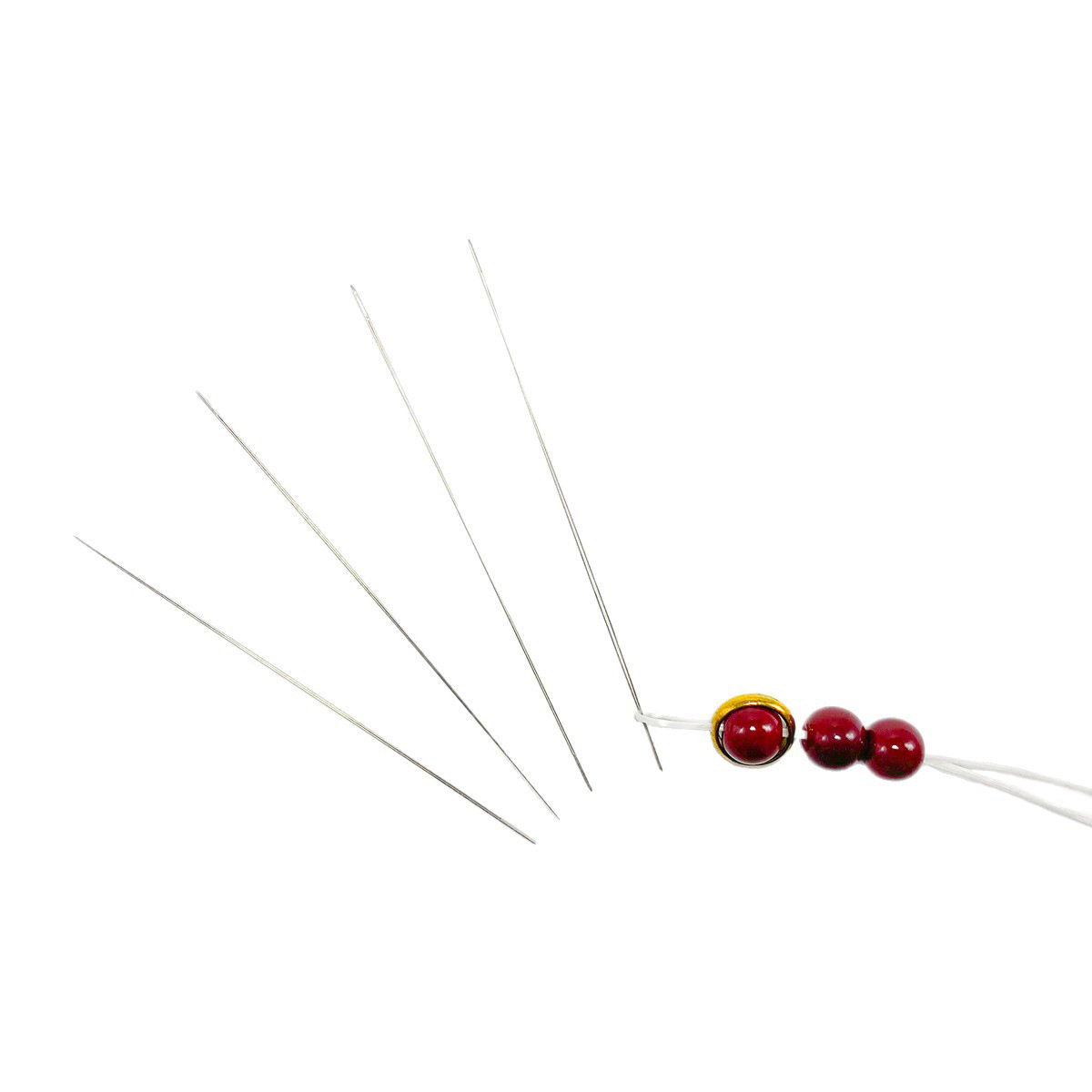 Manecilla de abalorios ultrafina de 0,1mm, joyería de bricolaje, herramienta de abalorios, pulsera, aguja abierta hecha a mano, cuentas de agujero pequeño, aguja de abalorios image 8