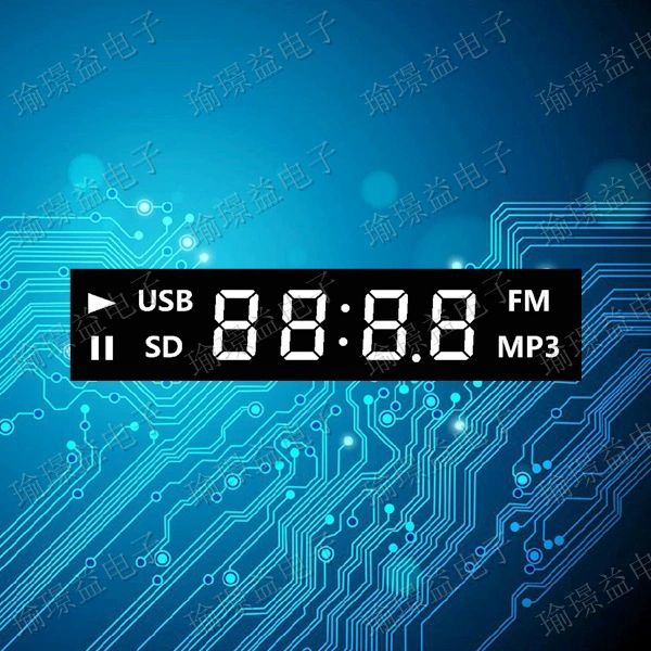 Светодиодная цифровая трубка с красной цифровой трубкой SH88N48