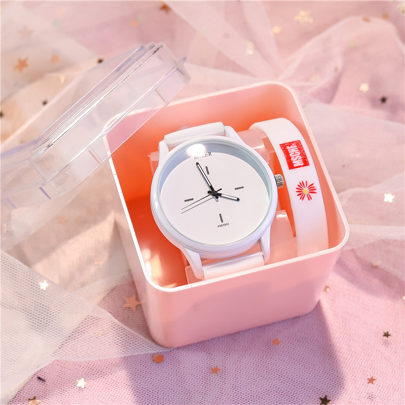 Watch for Female Students, Ins Style, High-Looking Korean Style, Trendy Men's Watch, Waterproof Sports, Simple and Atmospheric Quartz Watch
