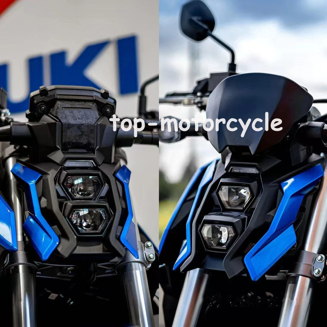 Suitable for Suzuki Gsx-S 950 Gsx-S 1000 Motorcycle Front Windshield Windscreen 2021-2024