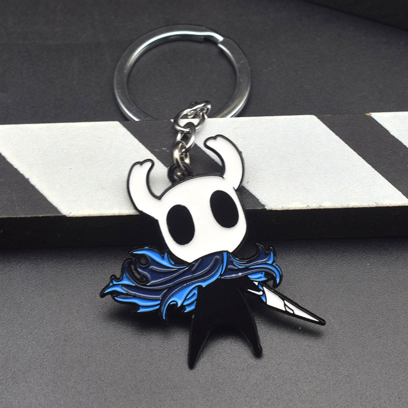 Cross-Border Hot Selling Hollow Knight Silk Song Peripheral Pendant Metal Toy Keychain Cross-Border Hot Selling Hollow Knight Silk Song Peripheral Pendant Metal Toy Keychain
