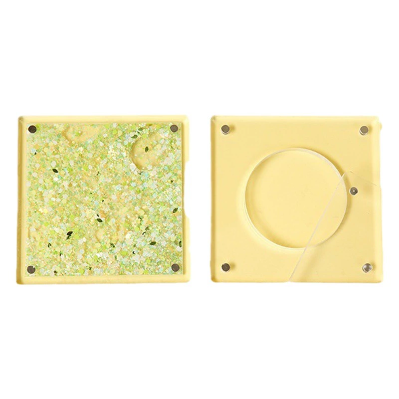 Quicksand Yum кирпичная акриловая пластина квадратная креативная Сделай Сам прозрачная бирка дисплея Настольное Украшение Акриловая Карта кирпич