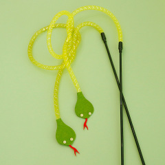 Wholesale New Lengthened Cat Wands with Elastic Long Snakes for Cats, Pet Cat Novelty Toys