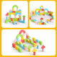 Extra Large Geometry Paradise Large Building Blocks Corner Puzzle Large Square Building Blocks Kindergarten Toy Set Three-Dimensional Plastic
