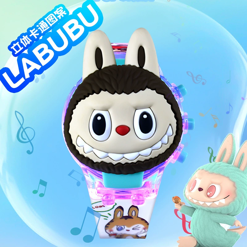 Картонная музыкальная игрушка, цифровые часы для мальчиков и девочек детсад, мигание, подарок на день рождения