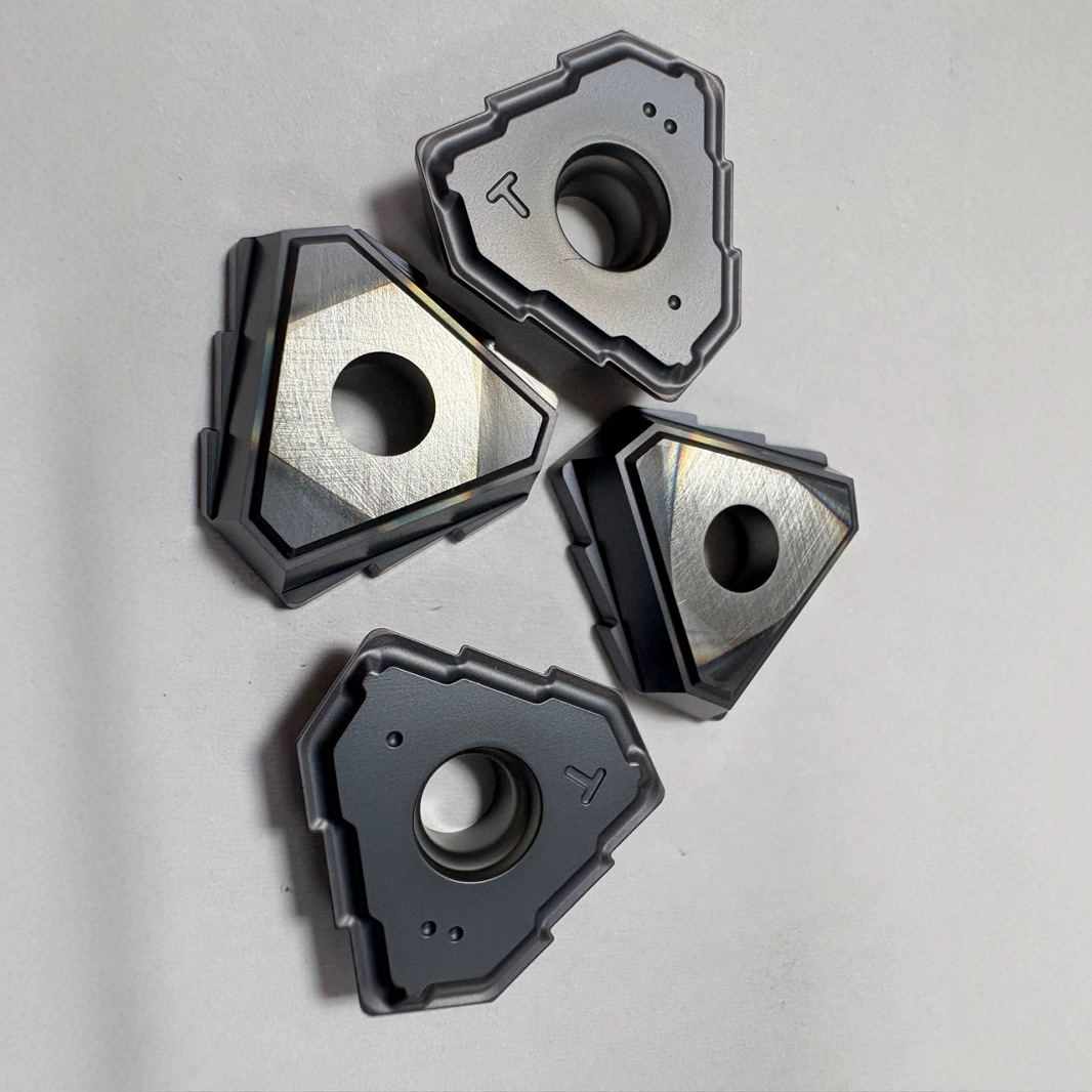 深孔钻刀片TOGT080305数控快进给双面开粗合金铣刀片粒具专用批发