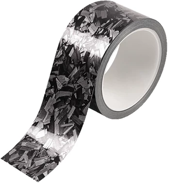 Auto Color Change Film – Car Door Sill Strip Anti-Step - pet-flower-carbon-silver-3cm5mmeters