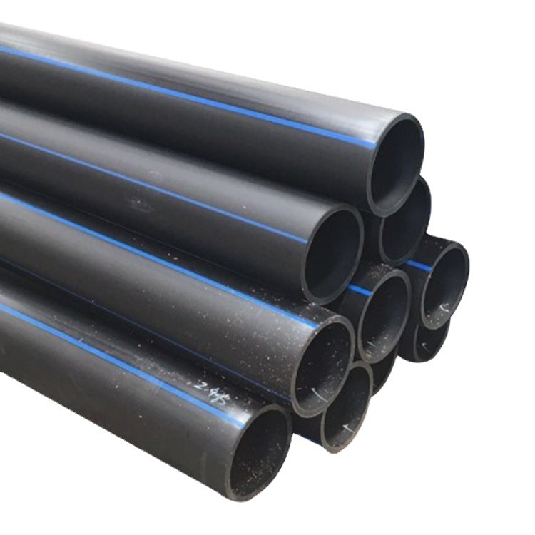 HDPE water supply pipe and cable conduit black water supply pipe engineering PE water supply pipe fi