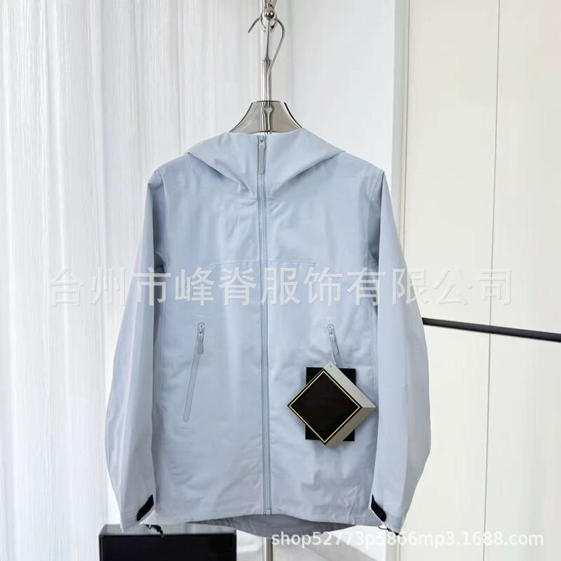 台州鸟家同款jacketJK硬壳冲锋衣三层压胶防水外套男女款户外登山|undefined