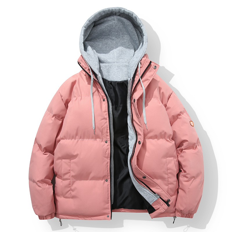 Manteau de mode en coton épais pour homme, vêtement tendance d'hiver_voghion.com