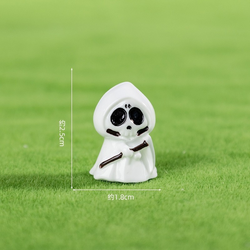 クロスボーダーハロウィンカボチャヘッド樹脂小さな装飾品マイクロ風景邪悪なカボチャ車のデスクトップ装飾品 diy 装飾|undefined