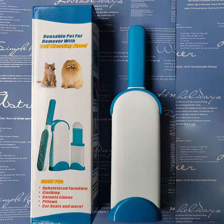 Ropa cepillo de depilación Dispositivo de pegado del pelo cepillo para mascotas cepillo de depilación ropa de eliminación de polvo electrostática succión pegajosa artefacto de pelo pegajoso