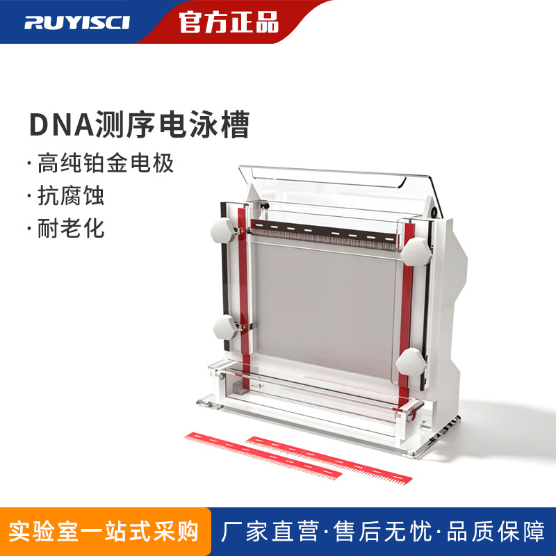 DNA测序电泳槽基因测序电泳仪实验室科研院校生物电泳装置电泳仪