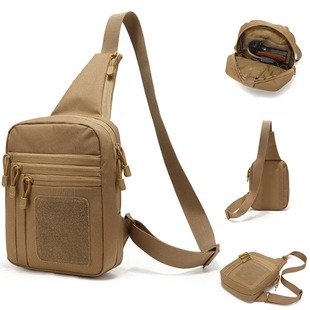 Outdoor Sports Chest Bag, Travel Sling Backpack, Waterproof, Suitable for Cycling, Travel, Mountaineering, Portable Hiking